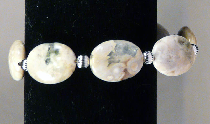 Grey Agate Bracelet